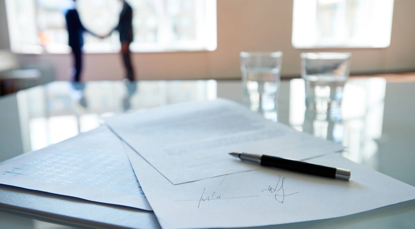 Contract Ondertekening
